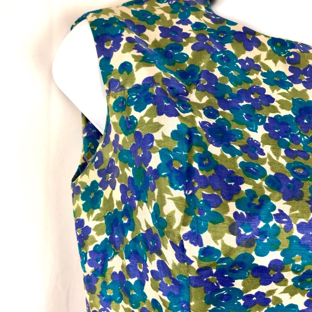 Hayette Vintage early 1960’s sleeveless dress S - Picture 2 of 8